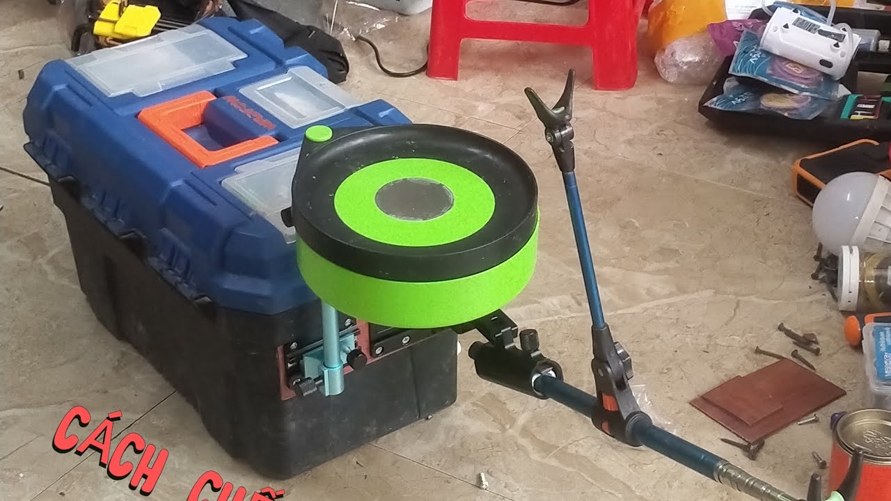 Tự chế thùng câu đài đơn giản ( how to make a fishing box)