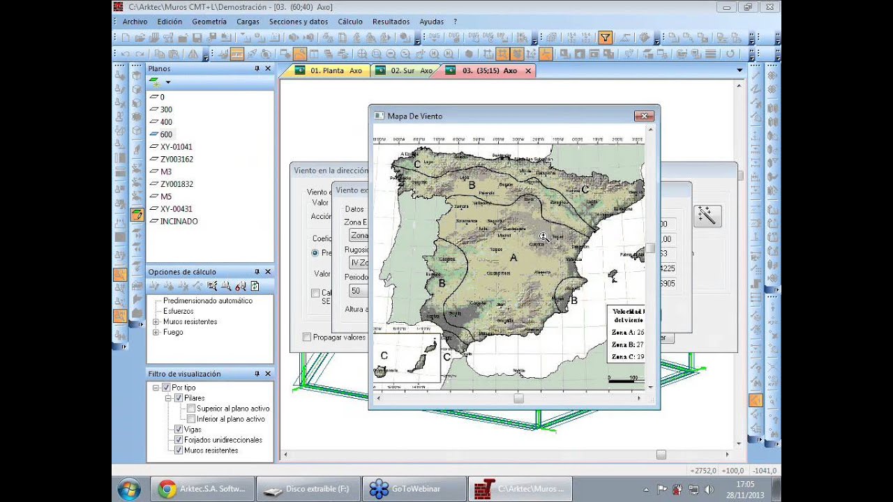 Jornada Técnica Hispalyt-Arktec Programa CMT+L y Tricalc - 28.11.2013