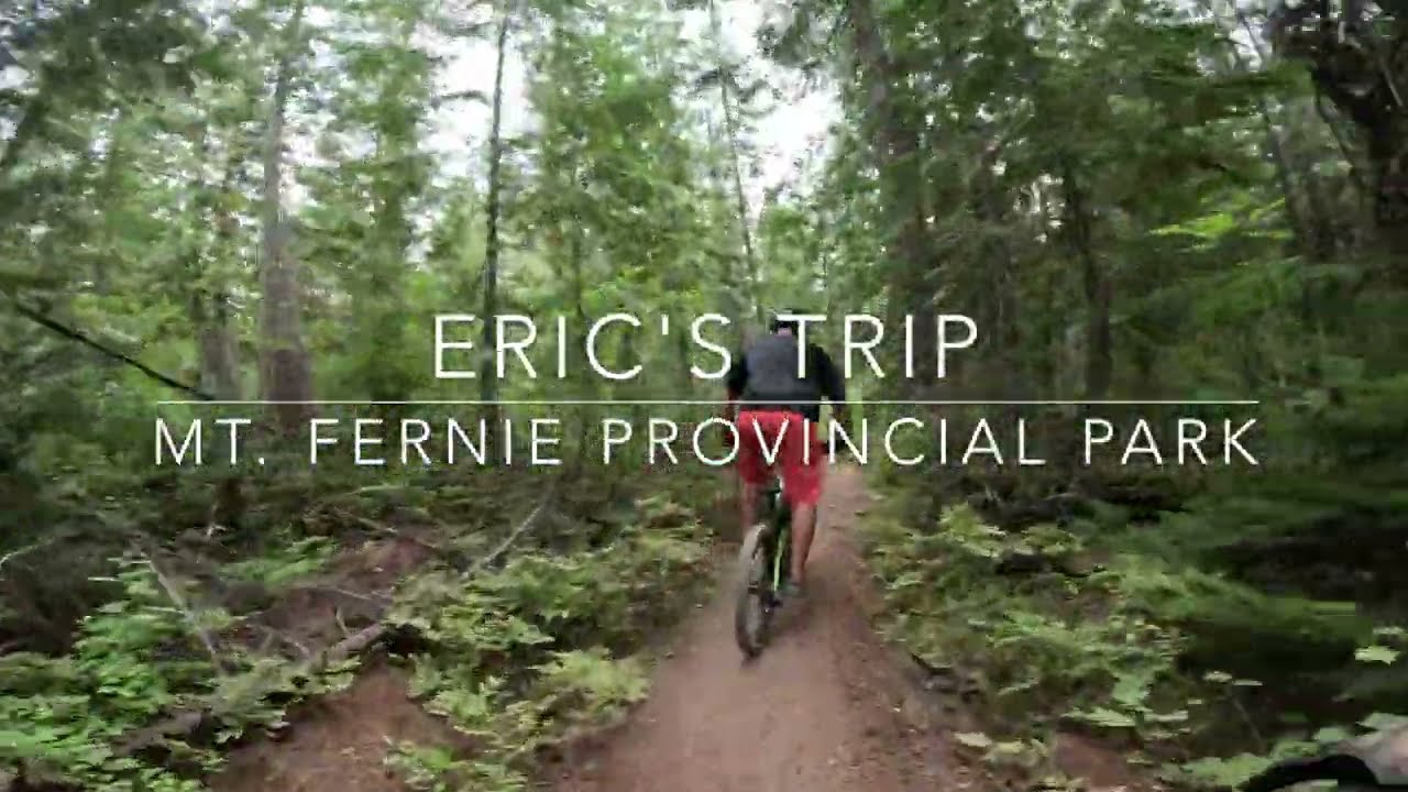 Mountain Biking in Fernie! Favorite Trail - Eric's Trip