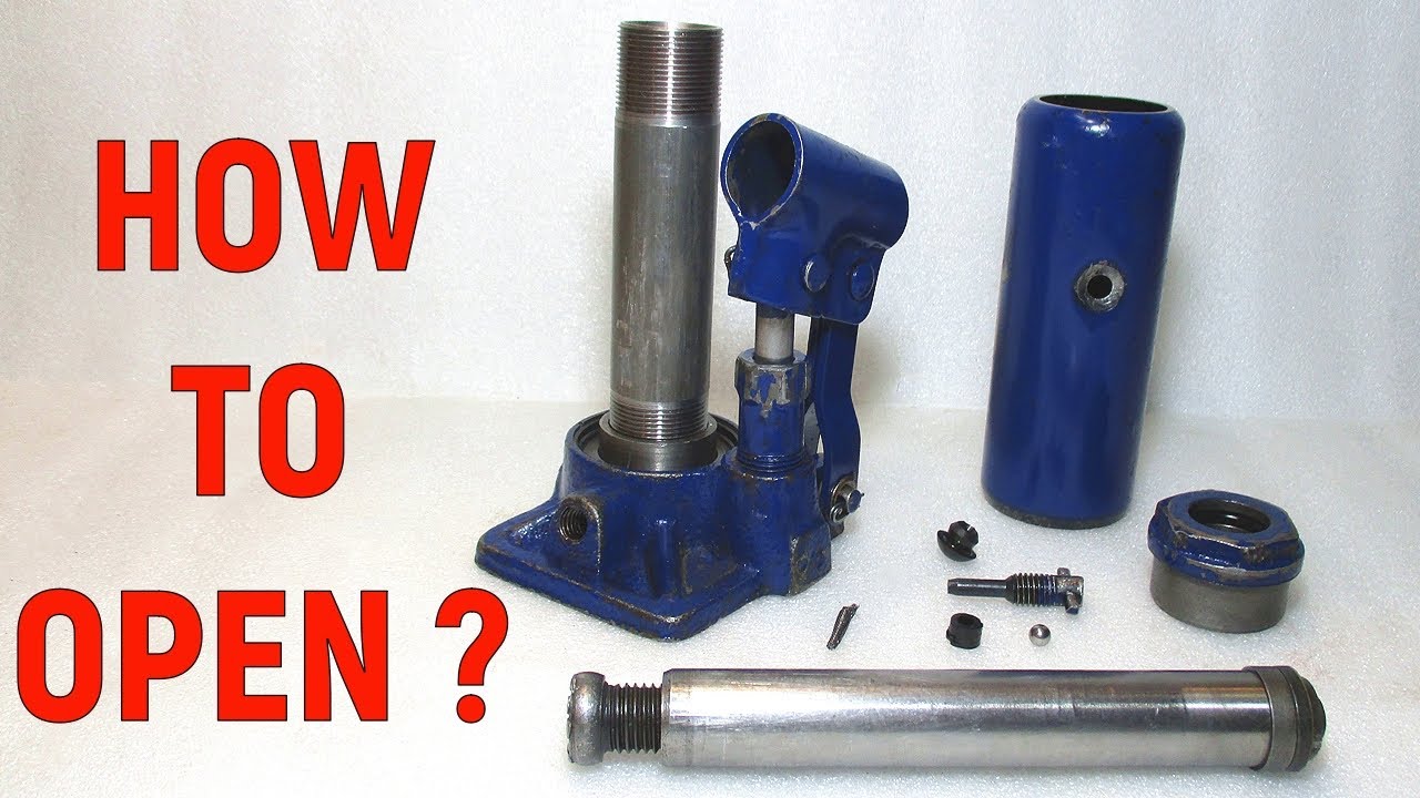 Disassembling of a Hydraulic Jack
