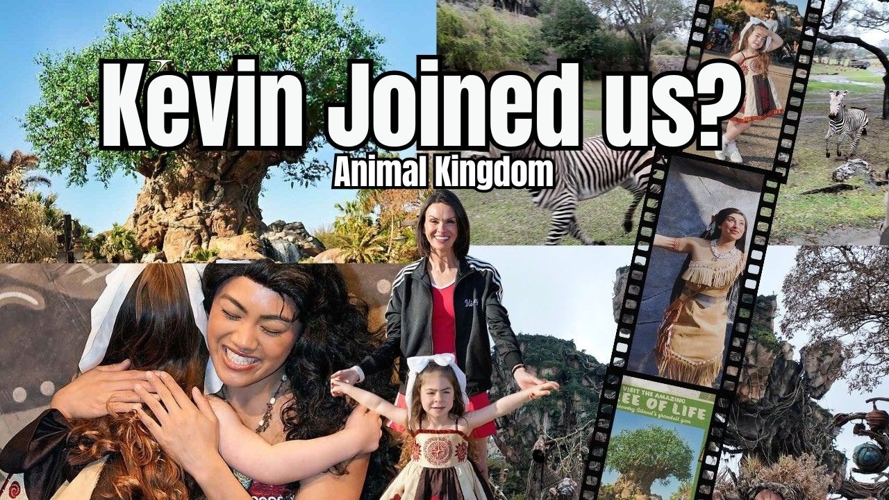 The PERFECT Animal Kingdom Day 🌿 | Moana, Safari & a Surprise Kevin!