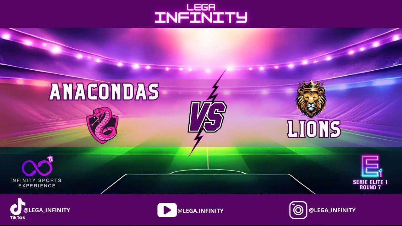 ANACONDAS VS LIONS | SERIE ÉLITE 1 | ULTIMO ROUND