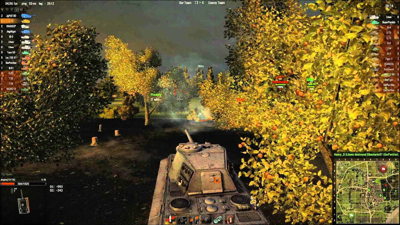 World of Tanks - E-75 Tier 9 Heavy Tank - Rock Hard