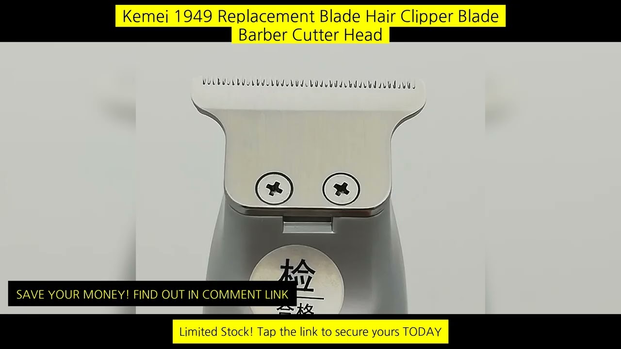 Kemei 1949 Replacement Blade Hair Clipper Blade Barber Cutter Head For Km-1949