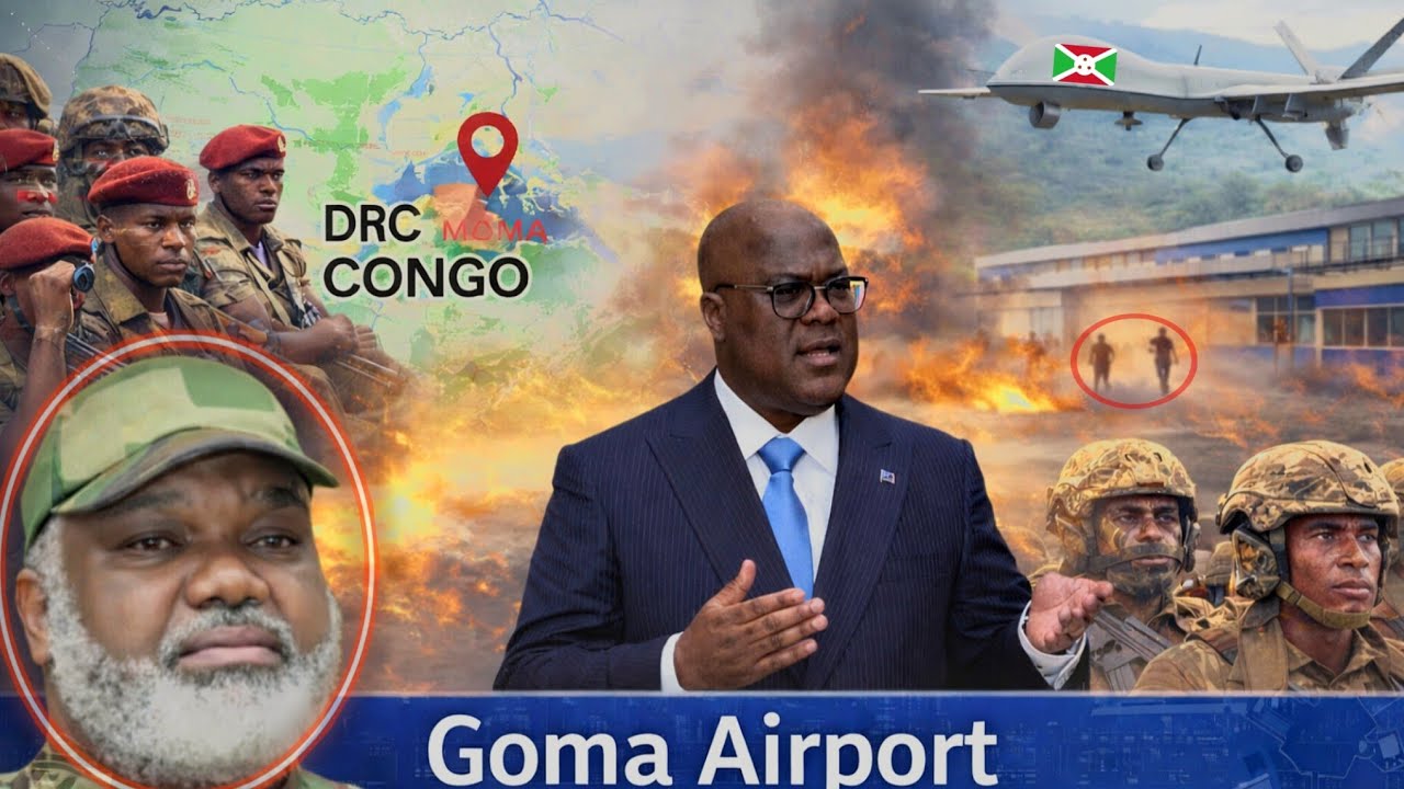 IKI GITONDO LE 13/2/2026 GOMA AEROPORT IRAFUNGURWA?|| NGIBYO IBYO FDNB/FARDC/WAZAA BAKOZE MINEMBWE