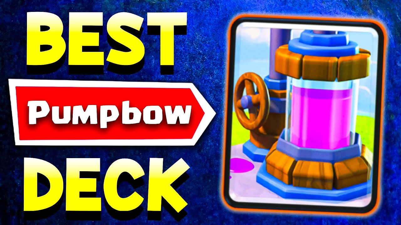 The BEST PumpBow Deck EVER Made in Clash Royale!