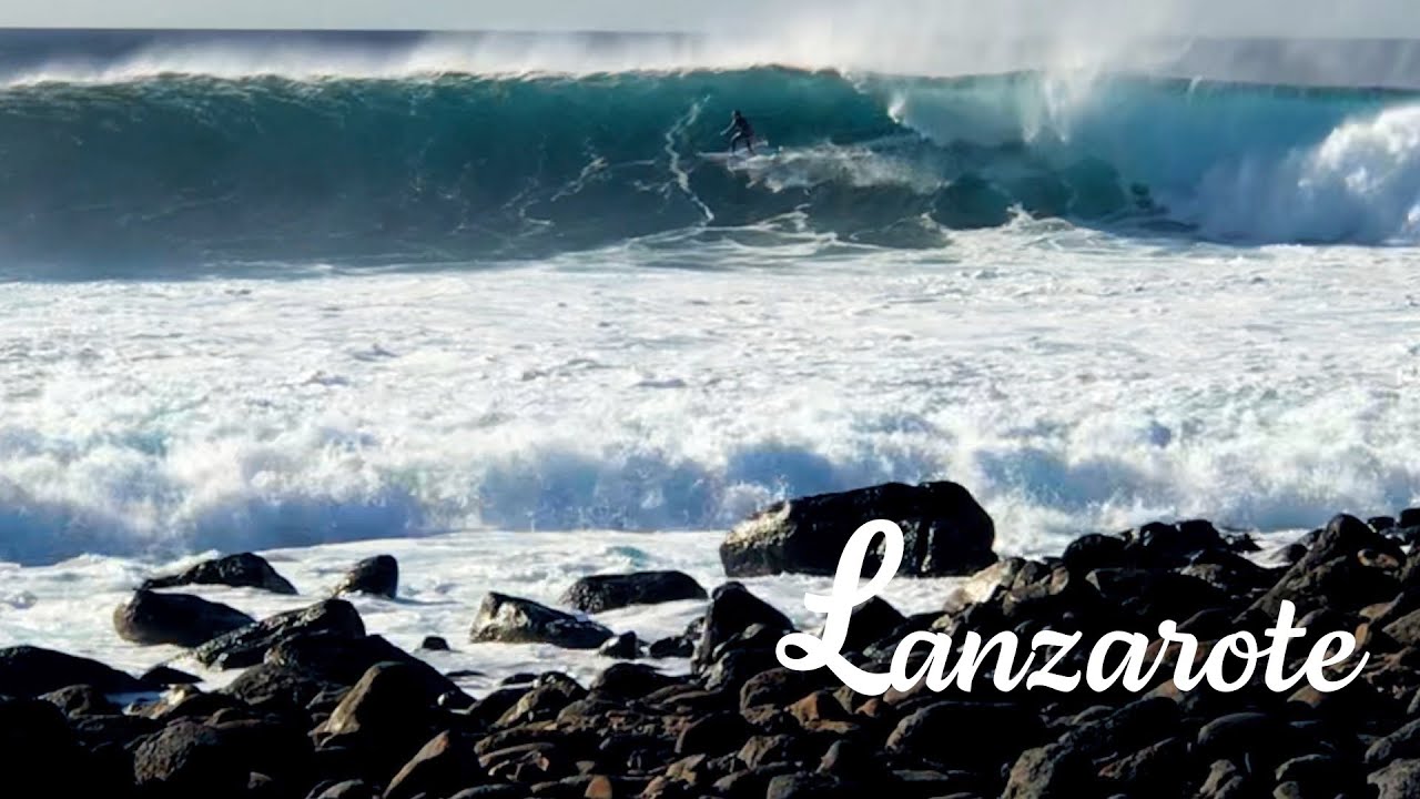 Lanzarote big wave surf trip la santa, famara