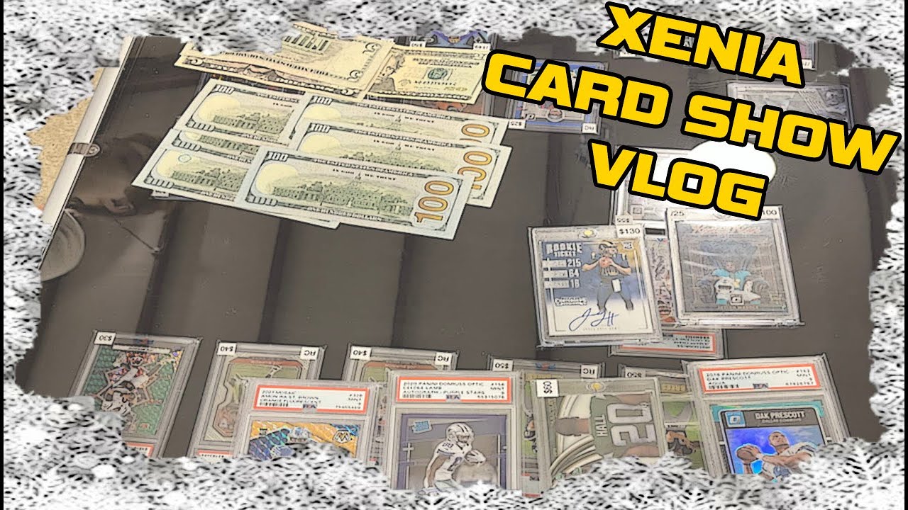 Xenia Card Show Vlog | FLURRY OF SNOW, FLURRY OF DEALS