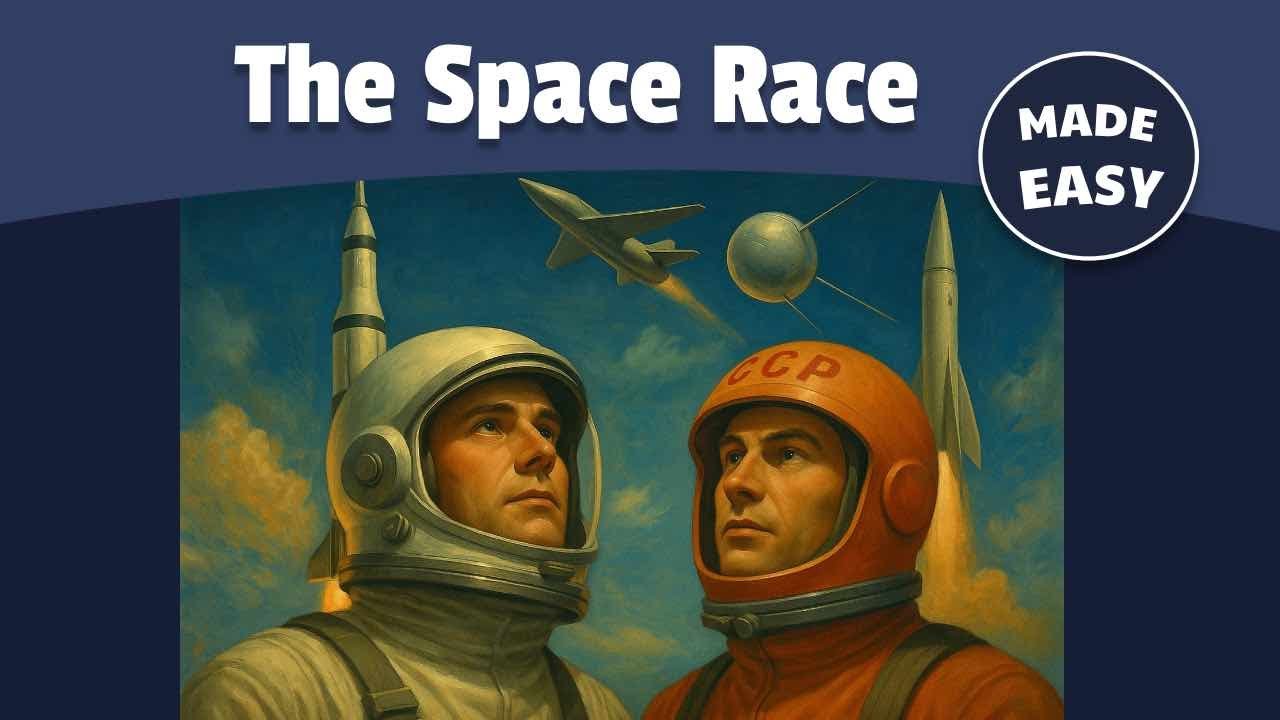 The Space Race for Kids | Apollo 11 | History Made Easy