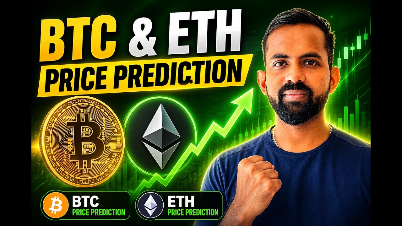 Bitcoin & Ethereum Price Analysis Today | Market Trend & Next Move | BTC & ETH Price Prediction 2026