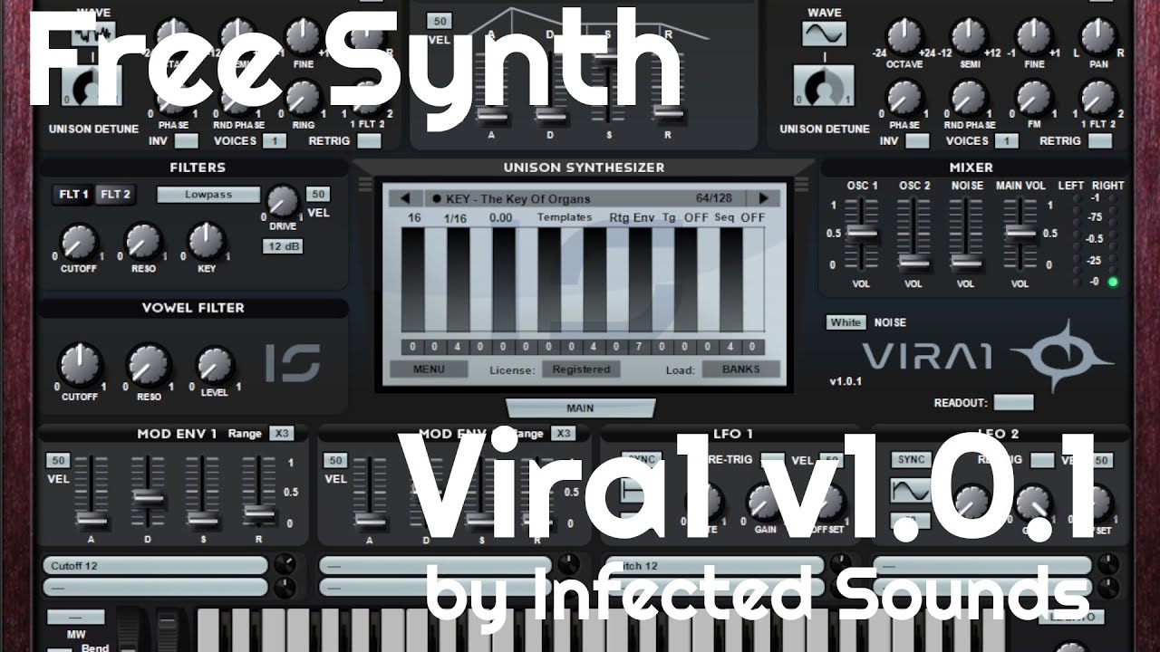 Free Synth - Vira1 v1.0.1 by Infected Sounds (No Talking)