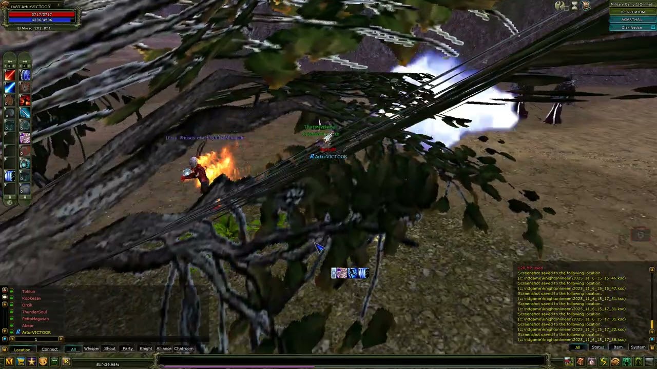 Knight Online 2025 11 06   AGARTHA EWİL WİZARD KOXP + BOT
