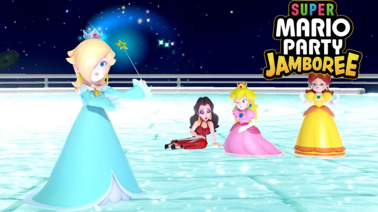 Super Mario Party Jamboree: Showdown Mini-Game Battle (5 Rounds) | Rosalina Gameplay