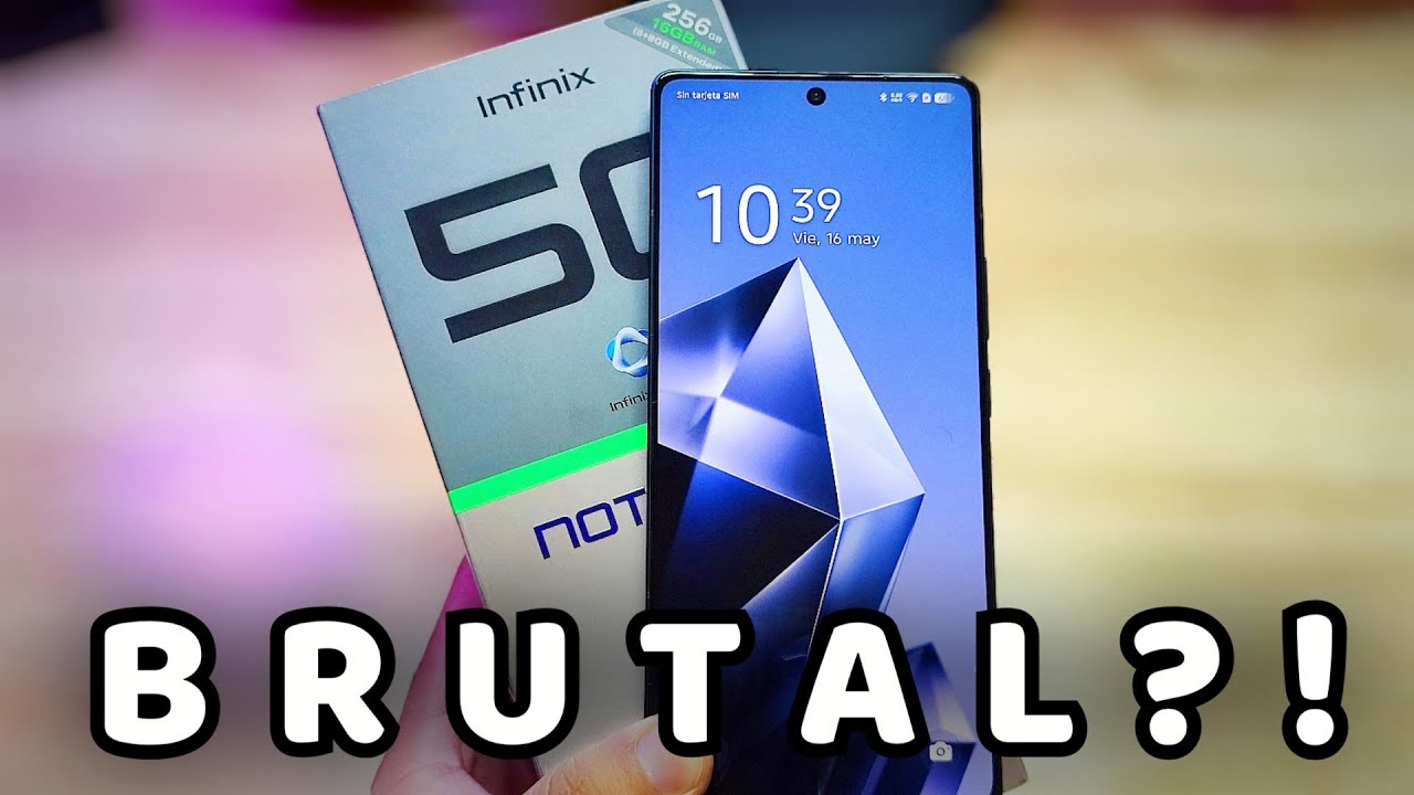 Infinix Note 50 Pro ES BRUTAL! Unboxing y Primeras PRUEBAS!!!