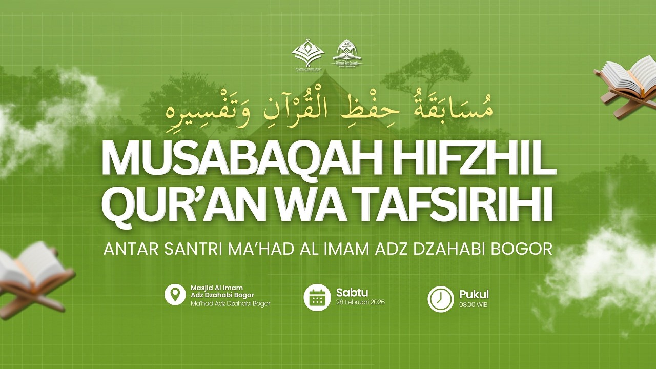 [LIVE] Musabaqah Hifzhil Qur'an wa Tafsirihi | Pembagian Hadiah dan Penutupan
