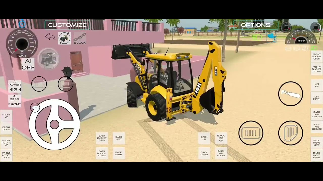 Indian simulator car