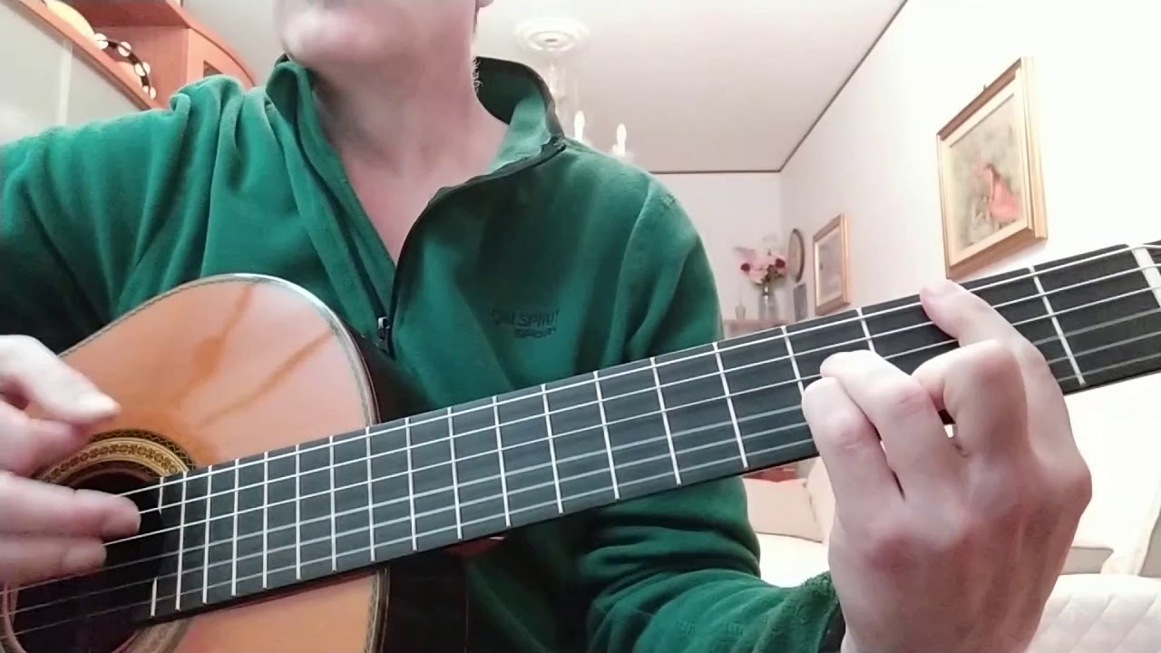 San Francisco - Scott McKenzie - How to play on guitar