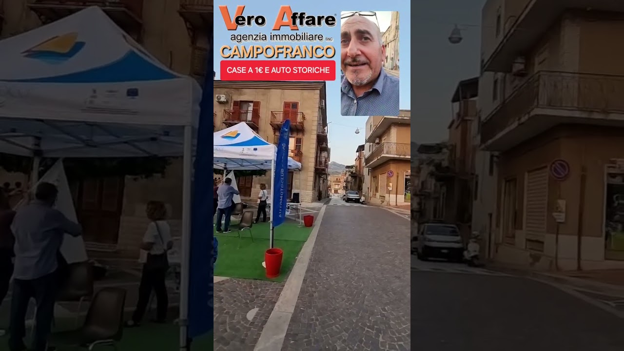 AUTO STORICHE E CASE A 1 EURO