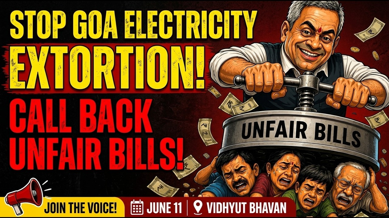 LIVE | Goa Citizens Call for Review of Electricity Bills; Protest Meeting at Panaji Planned |