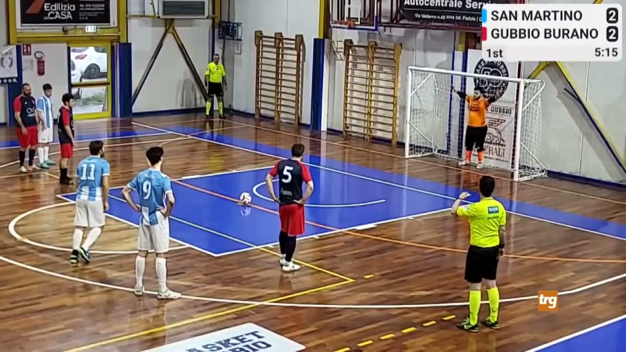 Calcio a 5, Serie C1: San Martino supera 6-2 Gubbio Burano