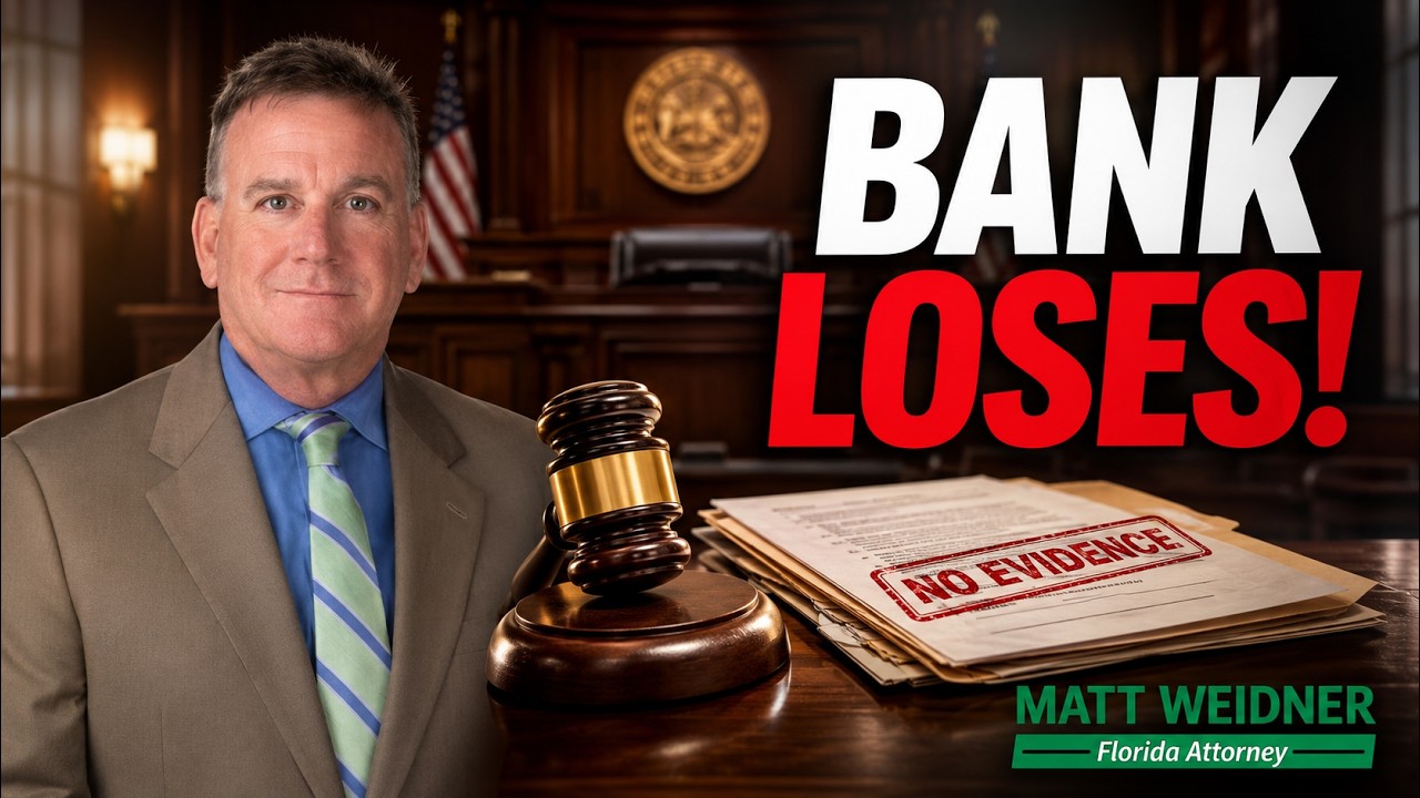 Summary Judgment in Foreclosure- Bank Loses!