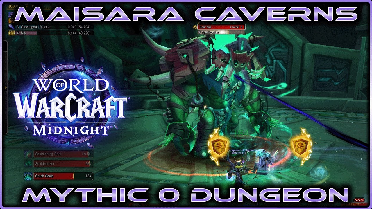Maisara Caverns - Mythic 0 Dungeon - Midnight Season 1