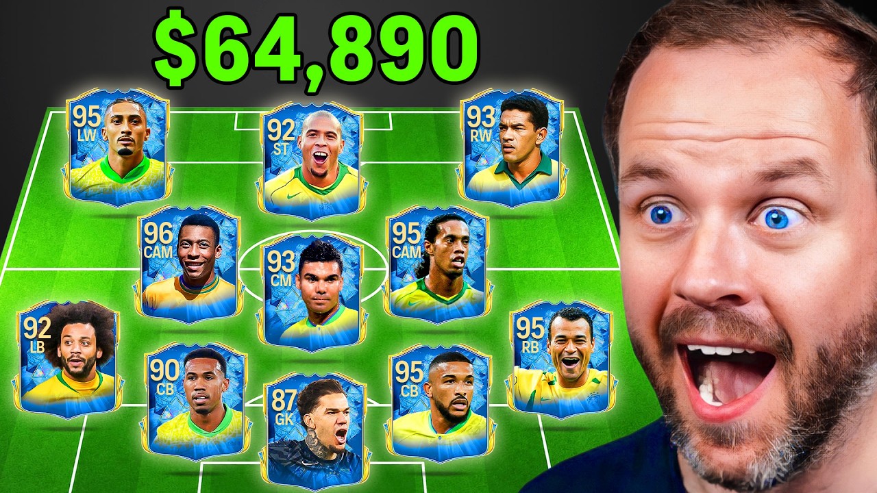 I Went BROKE For Most Expensive Brazil XI