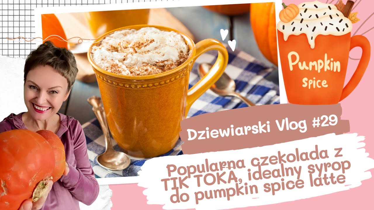 Przepis na idealny syrop do pumpkin spice latte, robimy popularną czekoladę z TIK TOKA