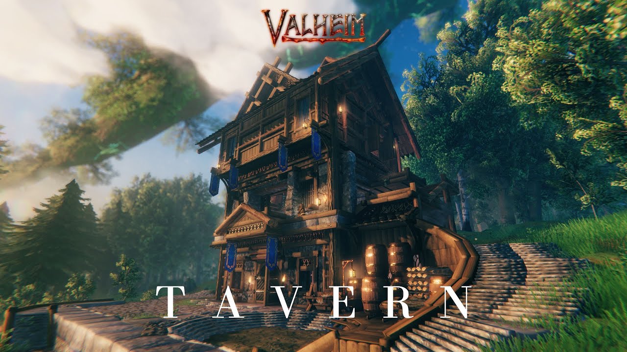 Valheim | Warm, Comforting, Medieval Tavern