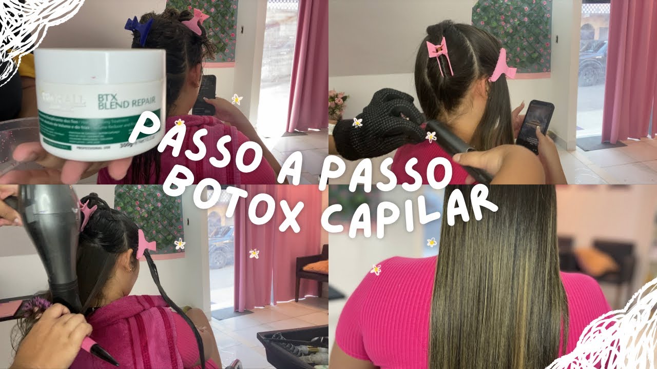 PASSO A PASSO BOTOX DA PROHALL - Btx Capilar Org&acirc;nico Blend Repair Sem Formol