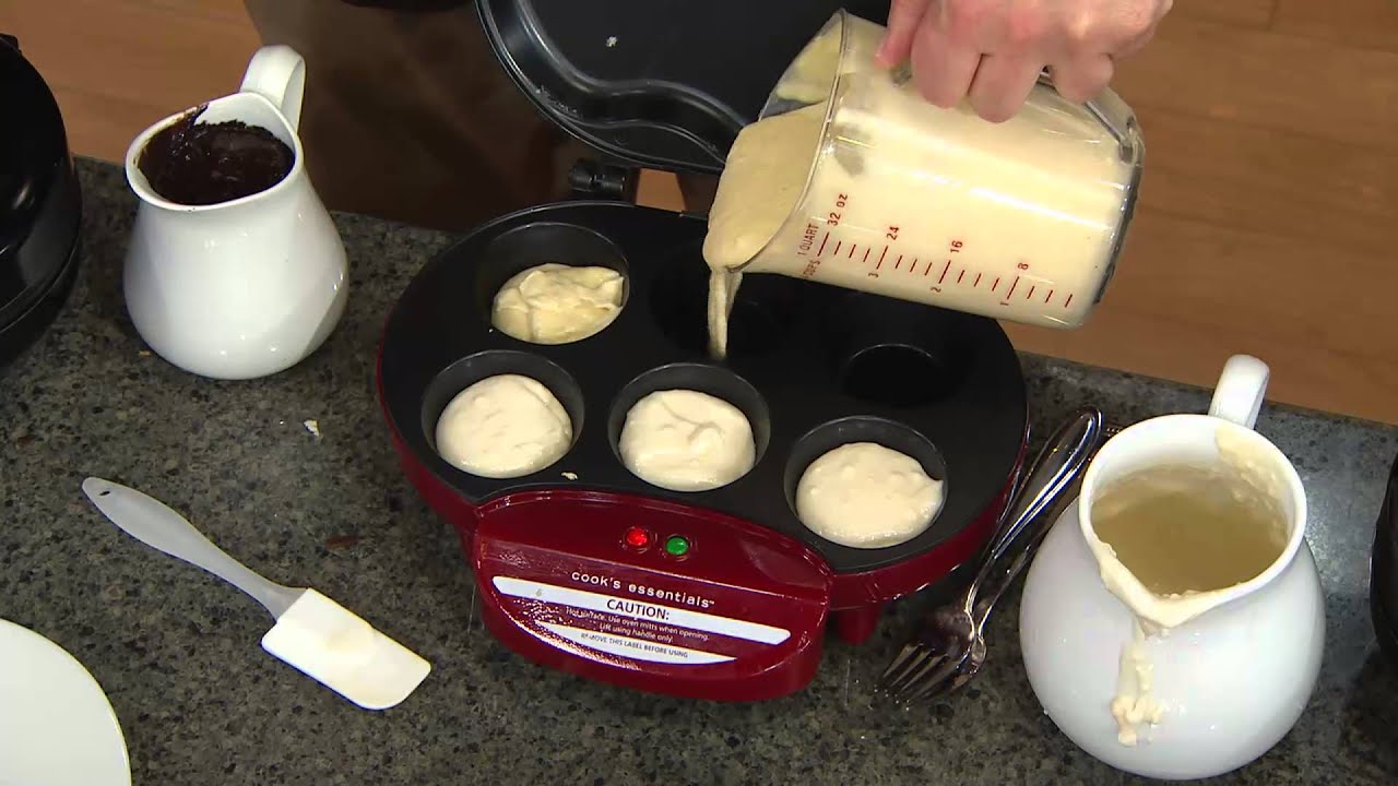 CooksEssentials 6 Full Sized Nonstick Cupcake Maker w/DecoratingKit with Kerstin Lindquist