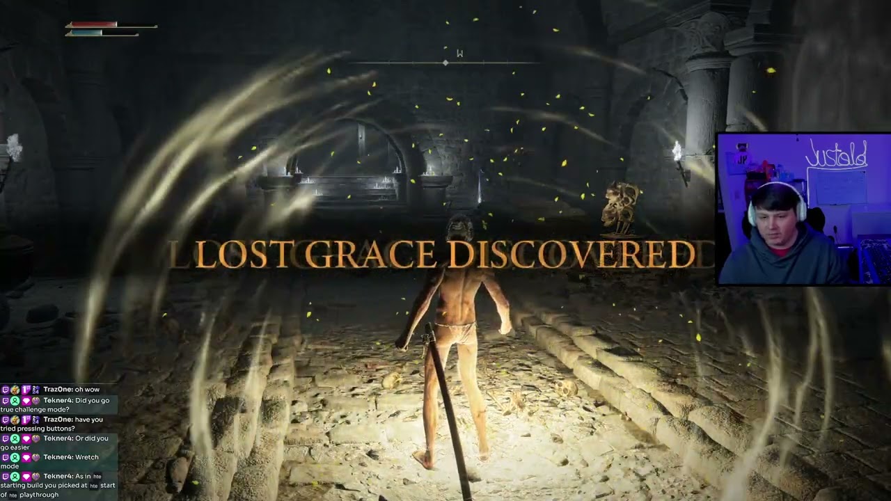 NO ARMOUR ELDEN RING DAY 1