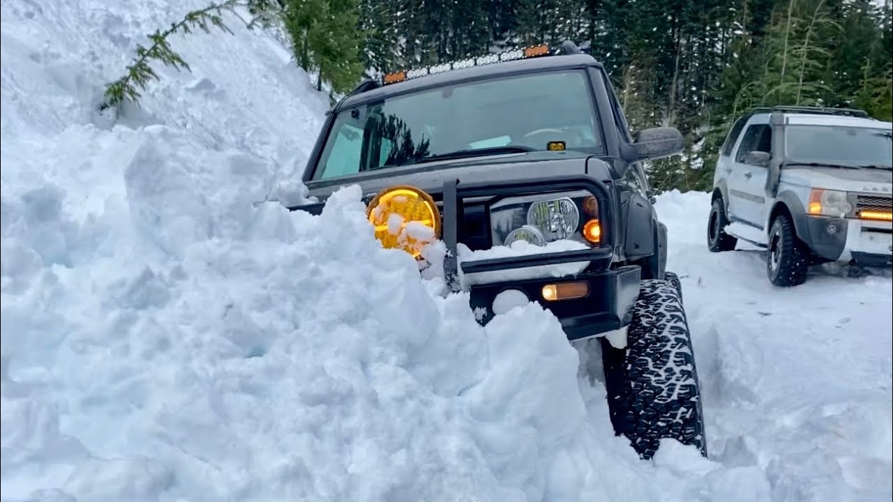 Snow So Deep We Had To Turn Around