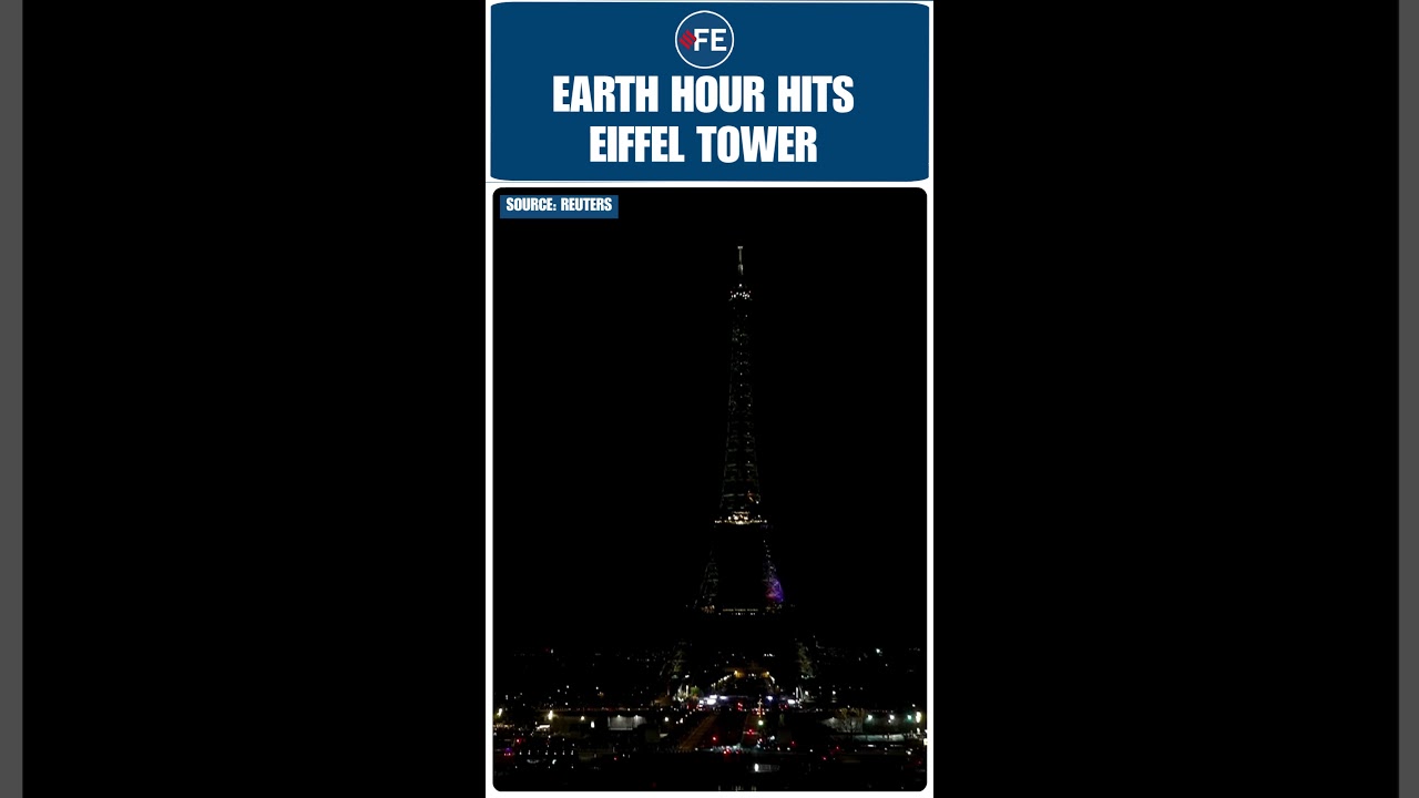 Eiffel Tower Switches Off Lights Tonight To Mark Earth Hour 2026 | #shorts #viralshorts