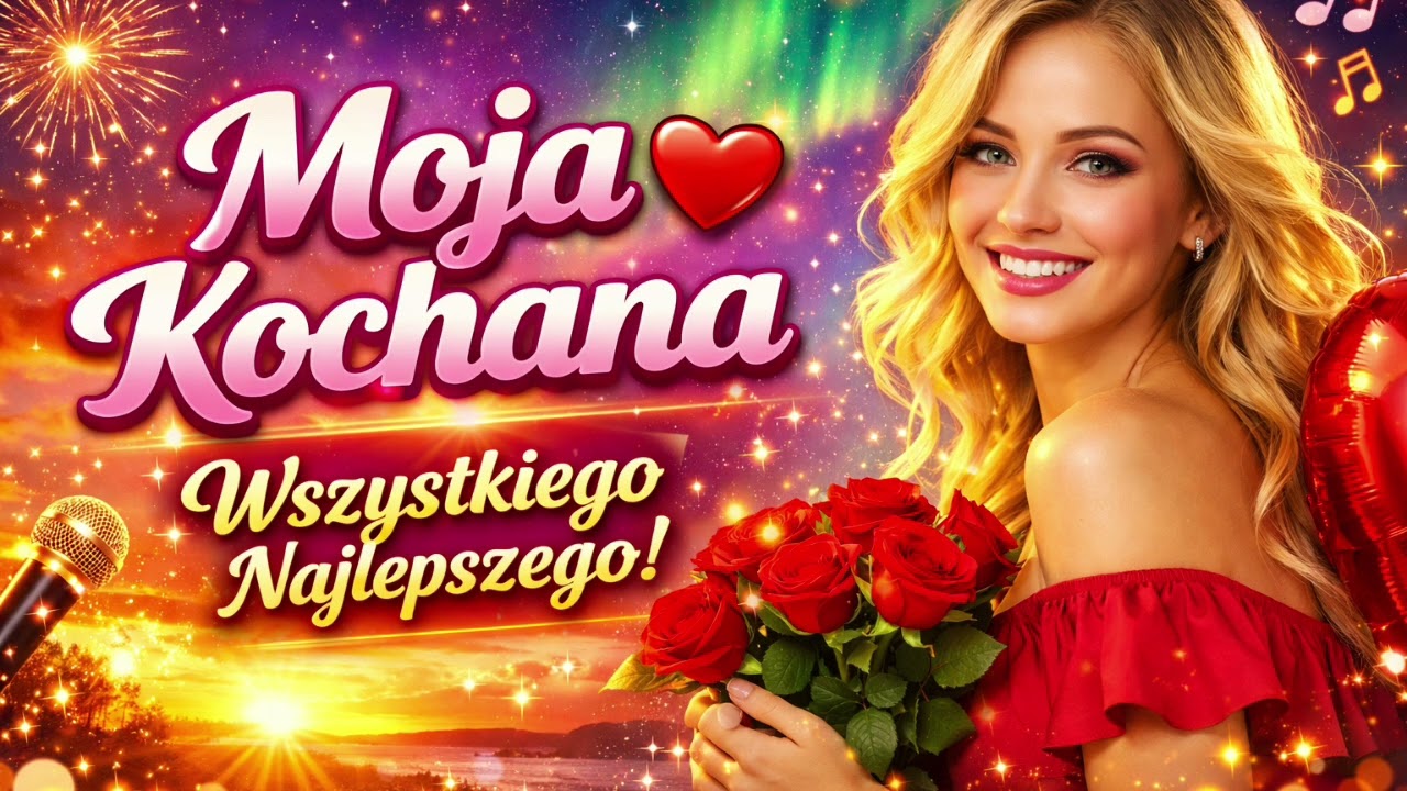 Wszystkiego Najlepszego Moja Kochana 💖 (Piosenka Urodzinowa)