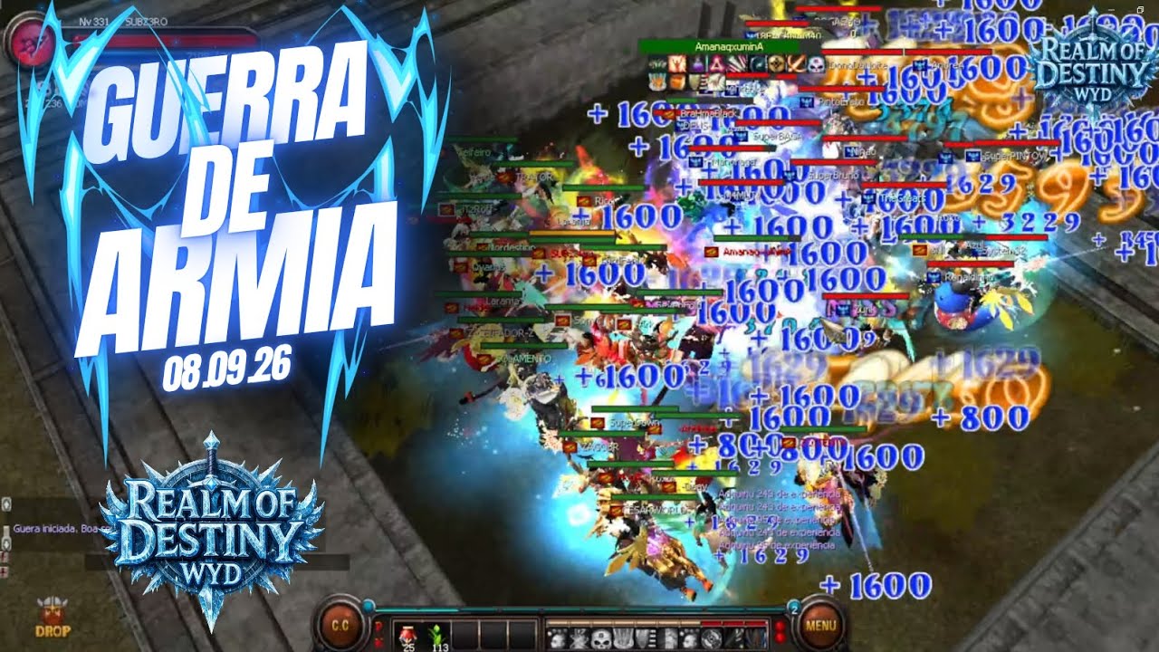 GUERRA DE ARMIA 08.03 🔥 | REALM OF DESTINY 👑