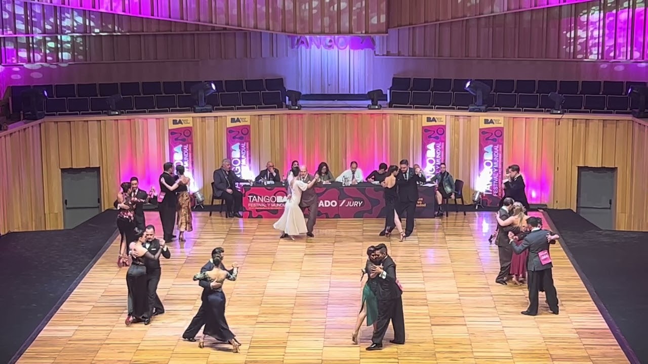 Mundial de Tango 2023 Tango pista. Semifinales. Ronda 11