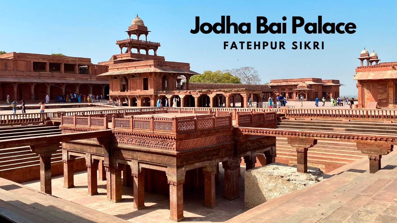 Jodha Bai Ka Mahal | Panch Mahal | जोधा बाई का महल | Jodha Bai Palace | Fatehpur Sikri | Agra | 4K