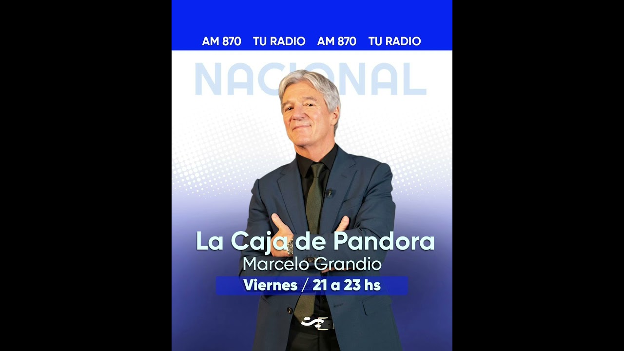 Marcelo Grandio vuelve a la radio! Todos los Viernes de 21 a 23hs por AM870 @nacionalam870