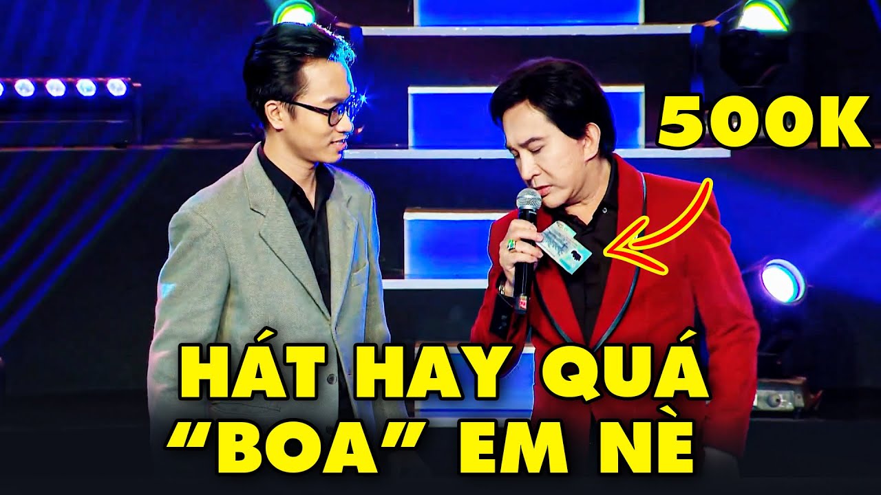 LẦN ĐẦU TIÊN TRONG LỊCH SỬ thí sinh THI HÁT còn được CA SĨ 
