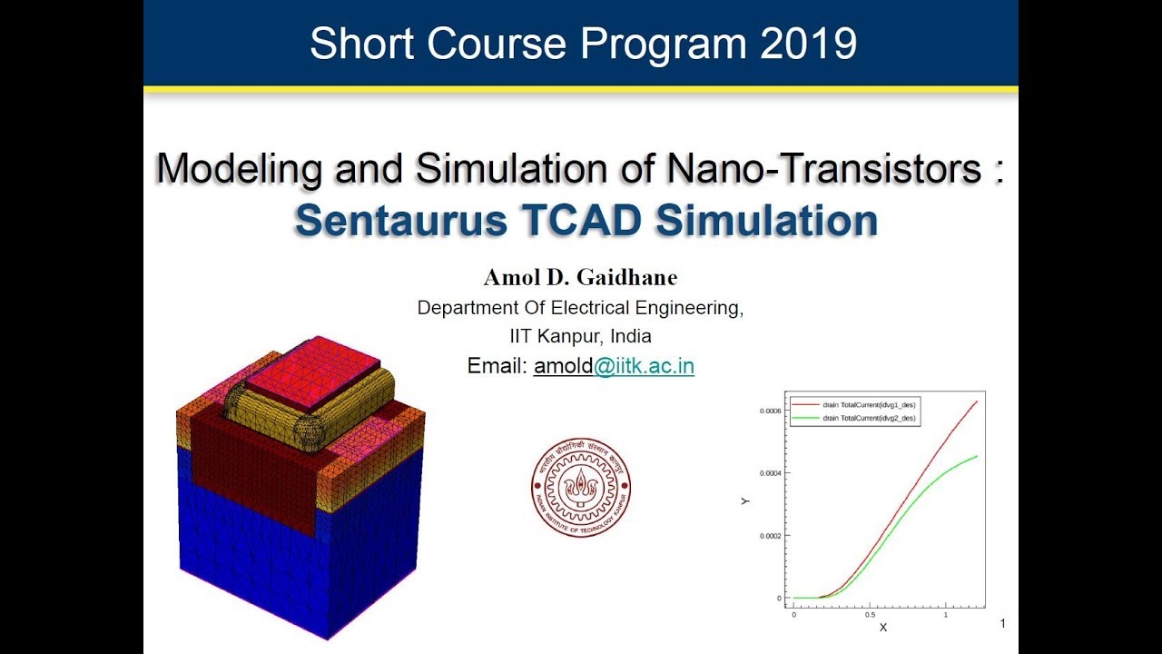 TCAD Simulation - MODELING AND SIMULATION OF NANO-TRANSISTORS (Jan. 2019)