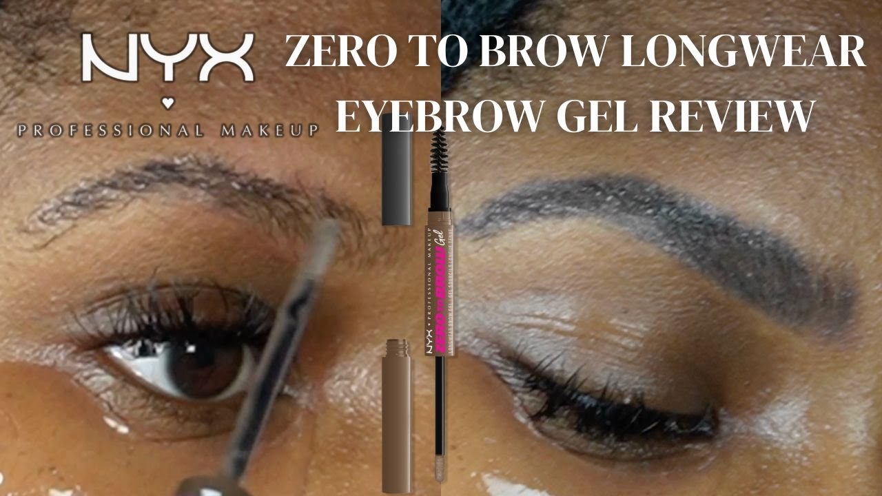 WATERPROOF?? | NYX Longwear Eyebrow Gel on Oily Skin + Thin Brows