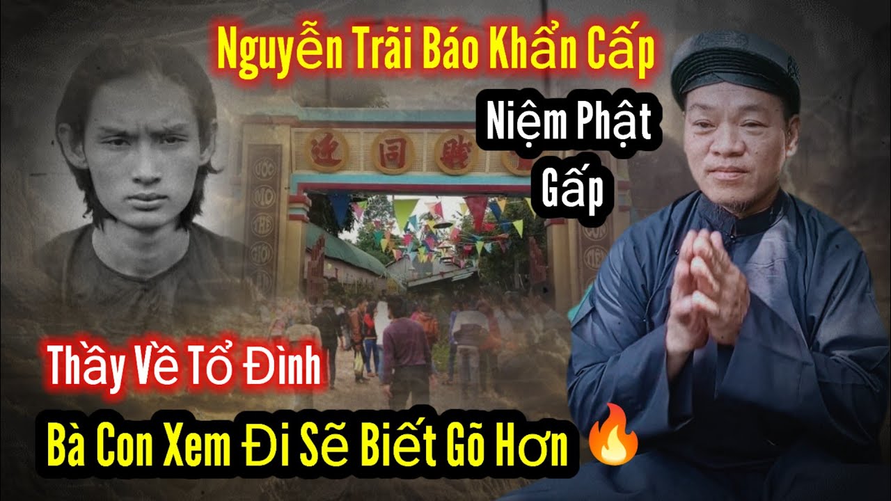🔴Tin Nóng Thầy Về🔥tổ đình và nói chuyện với nguyễn trãi là cận lắm rồi tu gấp bà con ơi💥