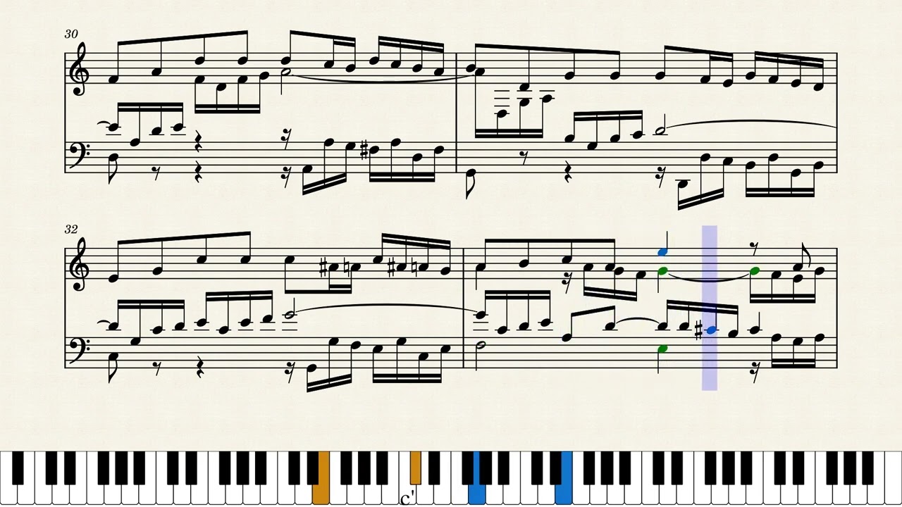 BWV 904 - Fantasy and Fugue in A minor by J.S.Bach