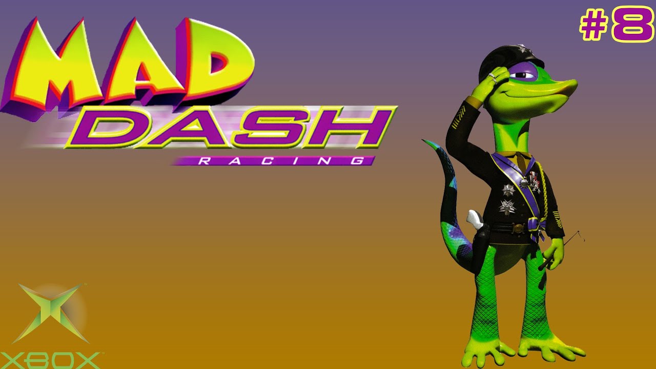 Mad Dash Racing (XBOX) - Gex in Tremlord Fortess