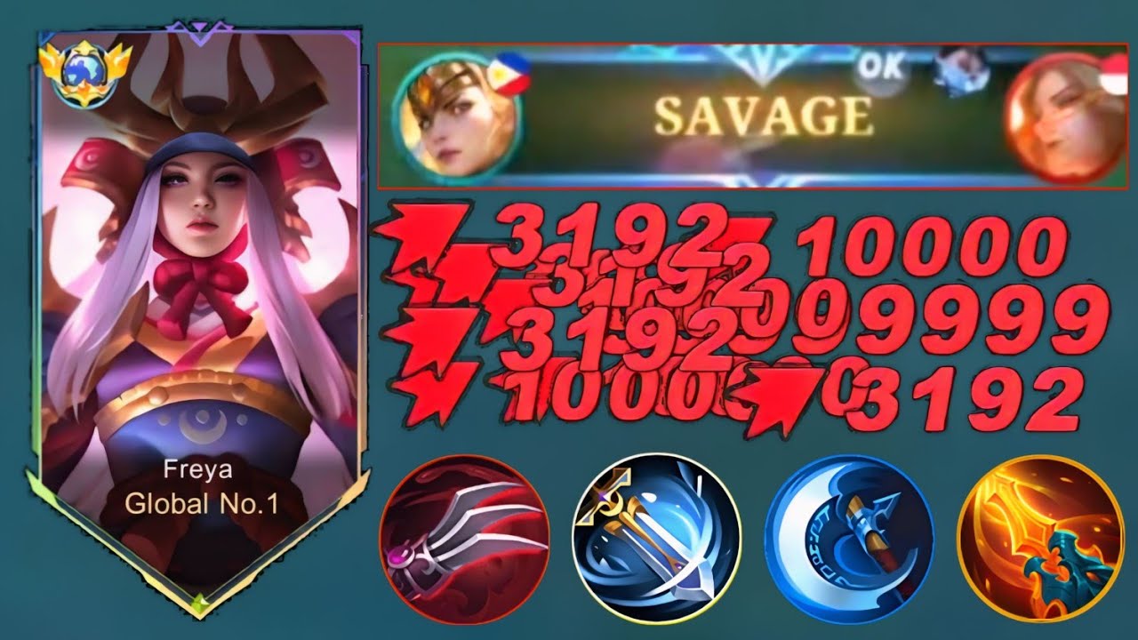 FREYA CRITICAL BUILD IS META AGAIN??? ( MUST WATCH ) FREYA BEST BUILD 2025 - MLBB