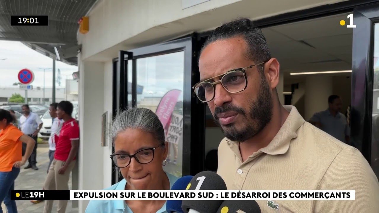 A Saint-Denis, des commerces près du boulevard Sud font l'objet d'un avis d'expulsion