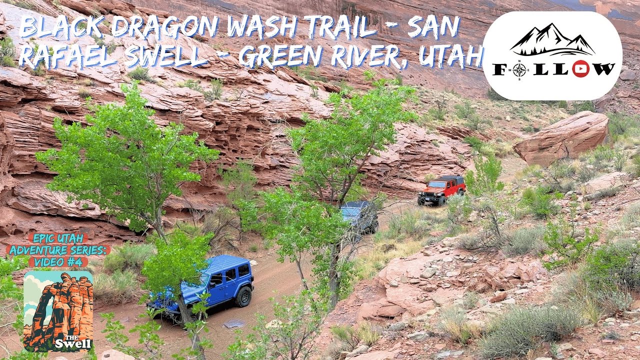 Black Dragon Wash Trail - San Rafael Swell - Green River, Utah