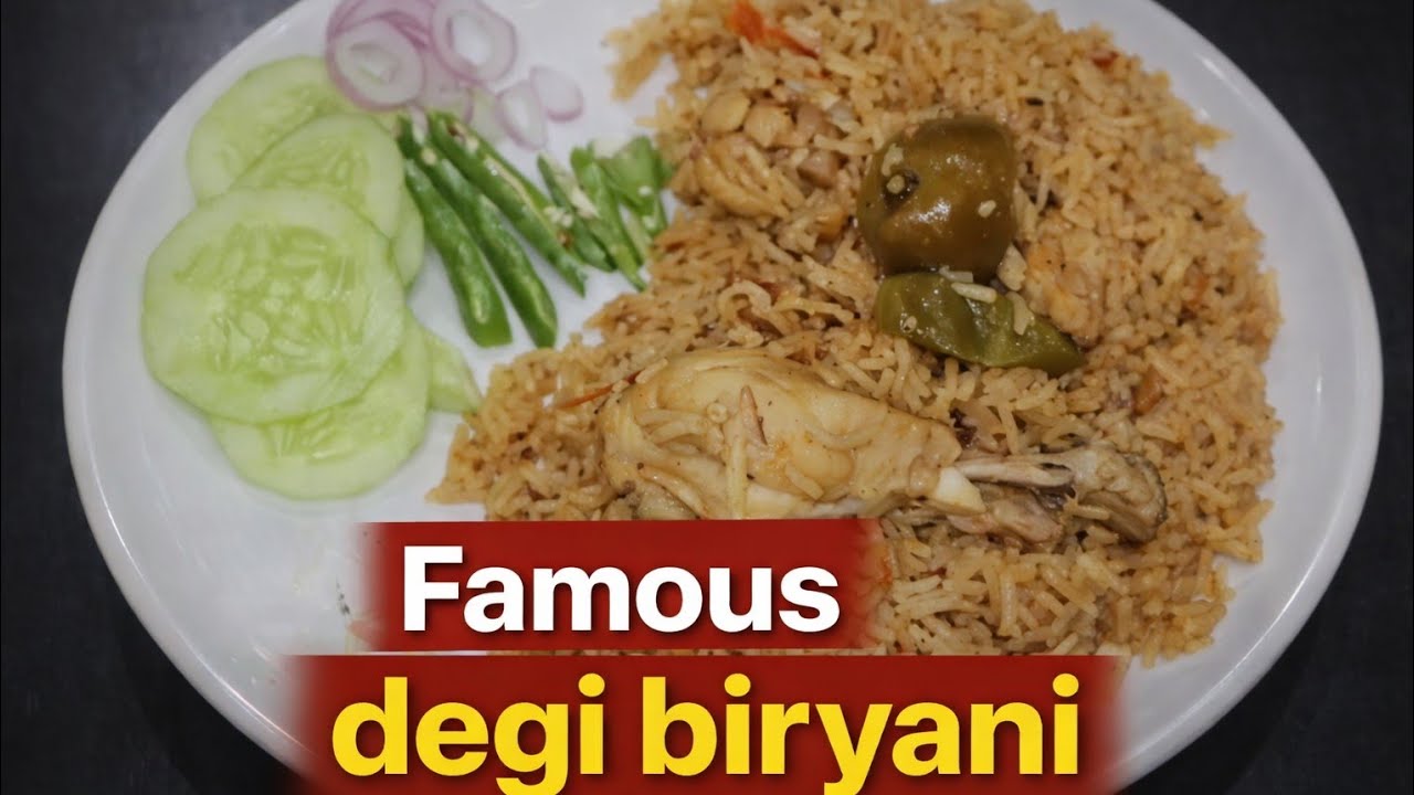Famous degi biryani