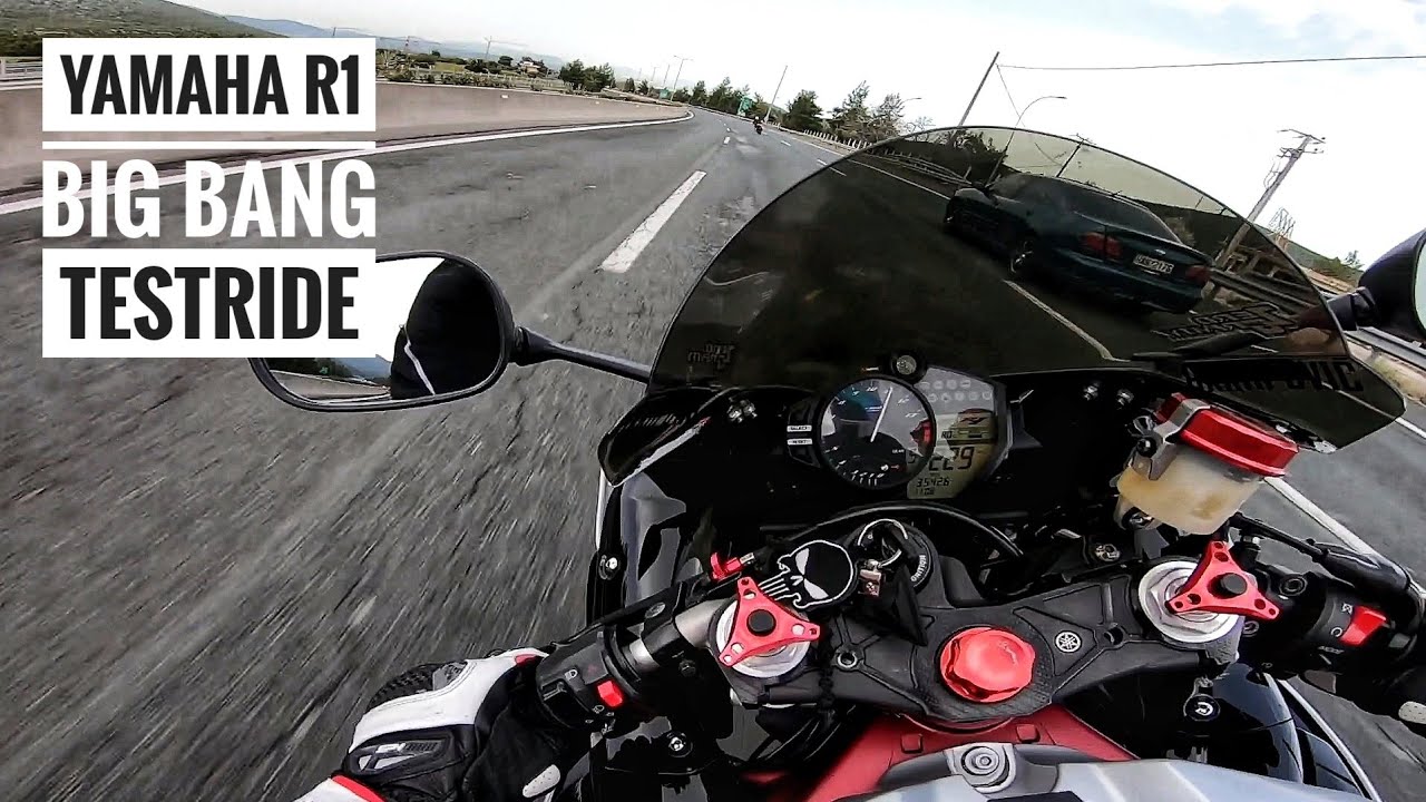 Yamaha R1 Big Bang| Η μεγάλη δοκιμή │motovlog #167